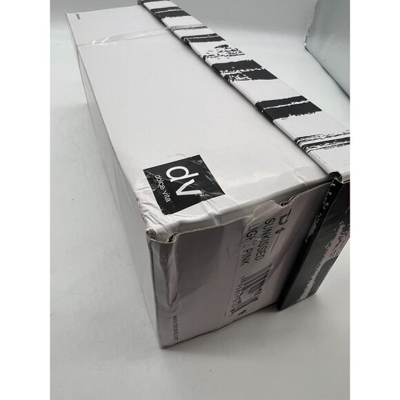 NIB DV Dolce Vita Sunkissed Pink Studded Jelly Thong Sandals Size 9 - Picture 8 of 9